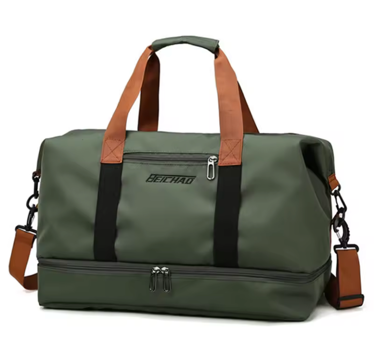 Everyday Travel Duffle Gear Bag - Smart dry wet separation