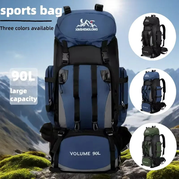TrailGuard Large Waterproof Adventure Rucksack Pack