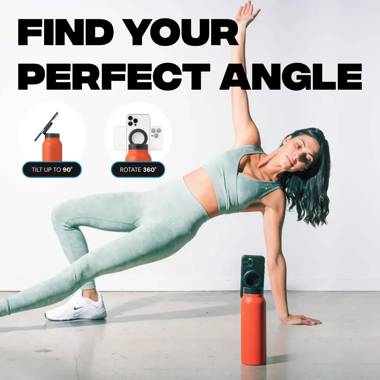 Magnetic water bottle - MagGrip Insulated Bottle